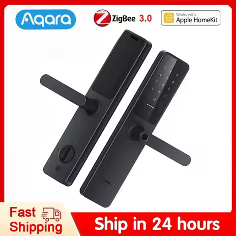 Aqara A100 Pro Smart Door Lock Zigbee Bluetooth 5.0 NFC Card Lock A100Pro Smart Fingerprint Unlock W