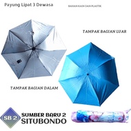 Satin 2-Fold 3-Fold Umbrella