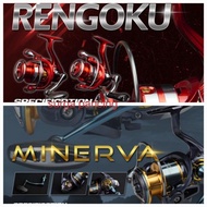 Reel IROLY MINERVA II/RENGOKU Power Handle 1000,2000,3000,4000,6000