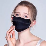 Silk Sunscreen Mask Breathable Protective Anti-Ultraviolet Mask Mulberry Silk