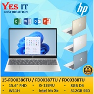 HP 15-fd0386TU/15-fd0387TU/15-fd0388TU/15-fd0476TU/fd0478TULaptop(i5-1334U, 8GB,512GB SSD,15.6" FHD,