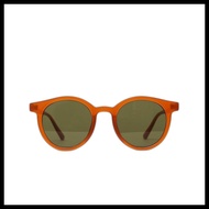 [BVH EYEWEAR] OBLIQ C4 Korean Fashion Sunglasses / Korean Sunglasses / Glossy Orange Frame / 100% Ge
