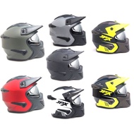 JPX fullface helmet JPX MX 726 R plain (VARIOUS COLORS)