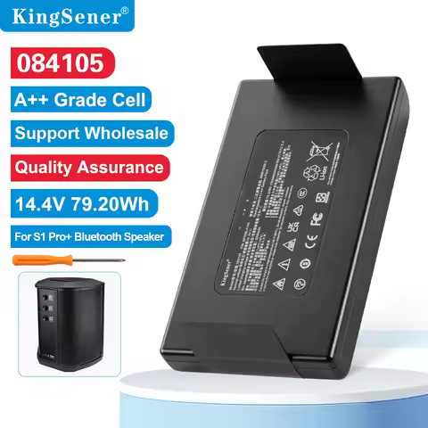 KingSener 084105 084106 14.4V 5500mAh Battery For Bose S1 Pro+ Bluetooth Speaker 79.20Wh With Free T