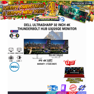 [ผ่อน 0% 10 ด.]DELL ULTRASHARP 32 INCH 4K THUNDERBOLT HUB U3225QE MONITOR (IPS 4K/120Hz)/ประกัน 3 Ye