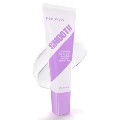 PHOFAY Body Spray Hair Remover, Hands-Free Applicator Hair Removal Spray with Moroccan Argan Oil and