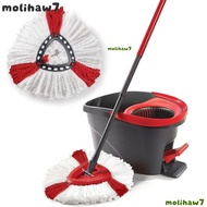 MOLIH Mop Head Triangle Spin Mop For O-Cedar/Vileda Microfiber for O-Cedar/Vileda