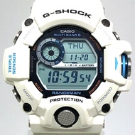 卡西歐 G-SHOCK GW-9408KJ-7 RANGEMAN EARTHWATCH 2022 北極熊系列電波太陽能三重感應器腕錶，具備高度、氣壓、方向和溫度測量功能，米白色，11 月發布