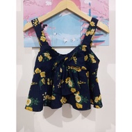 Earth music & ecology crop top