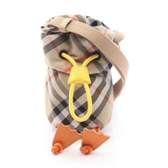 【二手】Burberry 兒童鴨紋尼龍水壺套 169114B9368 尼龍皮革水壺包 男女通用 全新未使用