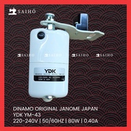 MESIN Dinamo YDK YM-43 Suitable for Janome Dinamo Outdoor Semi-Portable Sewing Machine