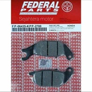Original FEDERAL SUPRA X 125 FP-06435-KPP-2700 Disc Brake Pads