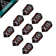 CUESOUL Dart Flights Dart Flight Dart Wings Dart Tail ，Set of 9 pcs