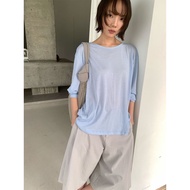 3 Women's Thin Long Sleeve T-Shirt 6UP Summer Cool Model 3036 Guangzhou 33th Street New Casual Style