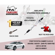 100% NEW STEERING RACK ASSY ASSEMBLY 45510-06071 FOR TOYOTA CAMRY 2.0 2.5 ASV50 / ASV51 2AR-FE 6AR-F