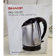 Sharp Stainless Steel Electric Jug Kettle 1.0L