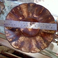 Coconut shell plates, unique plates, coconut shell plates