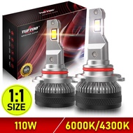 TUFFOO M5【1:1 Size】2PCS 9005/HB3 | 9006/HB4 | 9012/HIR2 Car LED Headlight Bulb For Vios /  Montero C