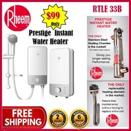 RHEEM RTLE-33B Prestige Instant Shower Heater | New Arrival | Free Express Delivery |