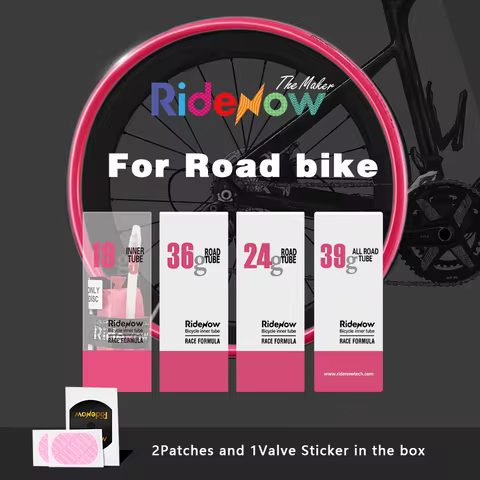 RideNow Ultralight Bike Inner Tube 700C 18-32 Road Bicycle TPU Tire 45/65/85mm Length French Valve 7