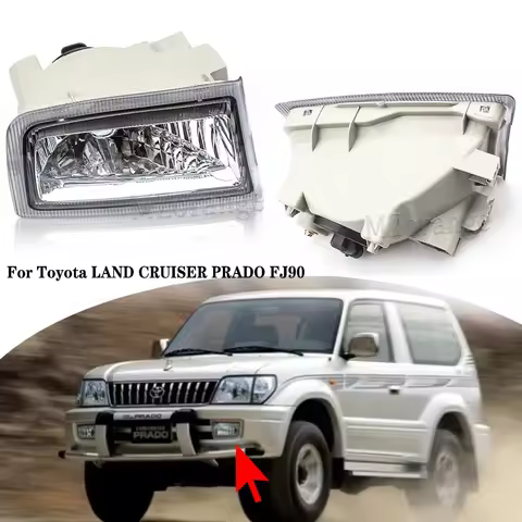 MIZIAUTO LED Fog Light Lamp For LAND CRUISER PRADO FJ90 81220-60060 1KD-FTV 5VZ-FE 3.0 TD 1996 1997 