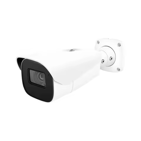 4MP LPR ANPR License Plate Recognition PoE IP Bullet Camera, Motorized Zoom, WDR, Audio & Alarm, NDA