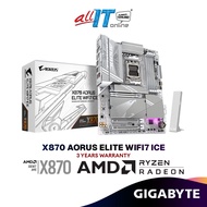 GIGABYTE X870 AORUS ELITE WIFI7 ICE (ATX) AMD Gaming Motherboard | AMD AM5 Socket