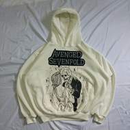Hoodie a7x - "a little piece of heaven" (handpainted)