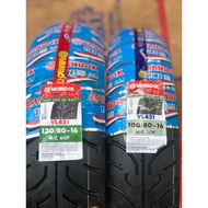 Tires for SH Men Specifications 100/80-16 and 120/80-16