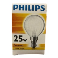 25w E14 Philips Bulb Screw Type Frosted Lustre Shape