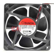 SUNON Jianzhun EEC0382B1-0000-A99 24V 9.2W 12CM 12038 Cooling Fan