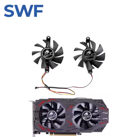 75MM GTX 1060 P106-100 Cooling Fan For Colorful GTX 960 950 1060 1050Ti iGame GAMING Video Graphics 