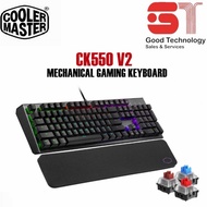 Cooler Master Ck550 V2 Full RGB Mechanical Gaming Keyboard & Wrist Rest