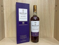 麥卡倫Macallan紫鑽15年威士忌回收