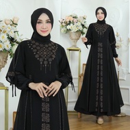 Mf Store - - Gamis Abaya Turki Hitam Terbaru - Gamis Abaya Hitam Turkey - Gamis Abaya Turkey Terbaru