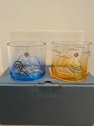 Watsons 雙層山水玻璃杯