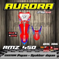 NEWEST FRONT REAR FENDER BOARD STICKER RMZ 450 KLX BF KX KLX 150 KLX BF KLX GORDON DTRACKER KX YZ KT