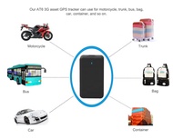 New! Terlaris! Concox New 3G AT6 Asset Tracker Car GPS 10000mAh 2years Standby Time Gps Original CON