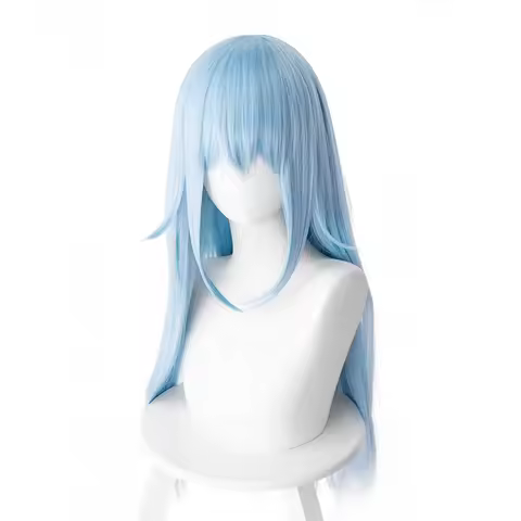 Rimuru Tempest Blue Wig Tensei shitara Slime Datta Ken Halloween Cosplay That Time I Got Reincarnate