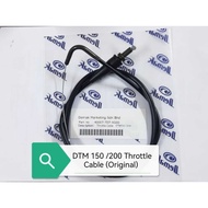 Demak DTM150 / DTM200 Throttle Cable