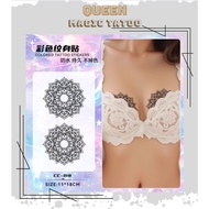 Temporary tattoo stickers like real pictures, waterproof, long lasting for 2 weeks, personality - CC