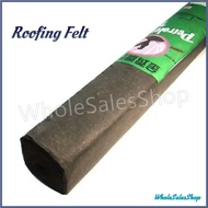 [1 Roll] Petroleum Asphalt Roofing Felt Waterproof House Black Roofing Tarred Rabung Getah Atap Bumb