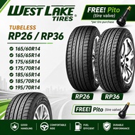 Westlake 165/60R14,175/65R14,175/70R14, 185/65R14, 185/70R14, 195/70R14 RIM14 Car Tire Free Valve