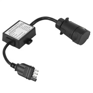 Trailer Connector Light Converter USA 4 Pin to EUR 7 Pin Adapter Stop/Brake Signal Separating Traile