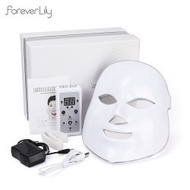 WARRANTY PDT LED MASK FACIAL 7 Colors LED PHOTON + Remote - Led Mask Photon Therapy FACIAL Care Tool