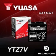 YUASA BATTERY YTZ7V SIZE:113mm(L) x 70mm(W) x 120mm(H) YTZ7 YAMAHA NVX155 V1 N-MAX155 V1 N MAX NVX W