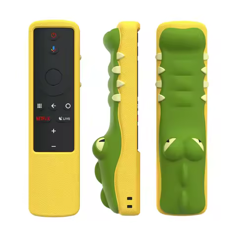 SIKAI Silicon Case for Xiaomi Mi Box S /4X Mi TV Stick Cover for Xiaomi Soft Plain Remote Control Pr