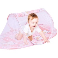 Baby Mosquito Net Portable For Kids Foldable Dot Pattern