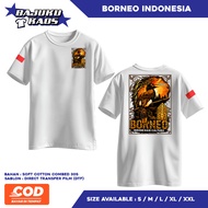 BORNEO INDONESIA CULTURE BIRD T-SHIRT - COOL BORNEO BIRD CLOTHES - UNISEX CLOTHES - T-SHIRTS - PREMI
