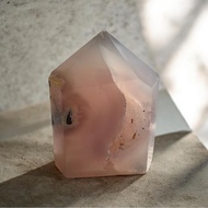 Agate Druzy tower display